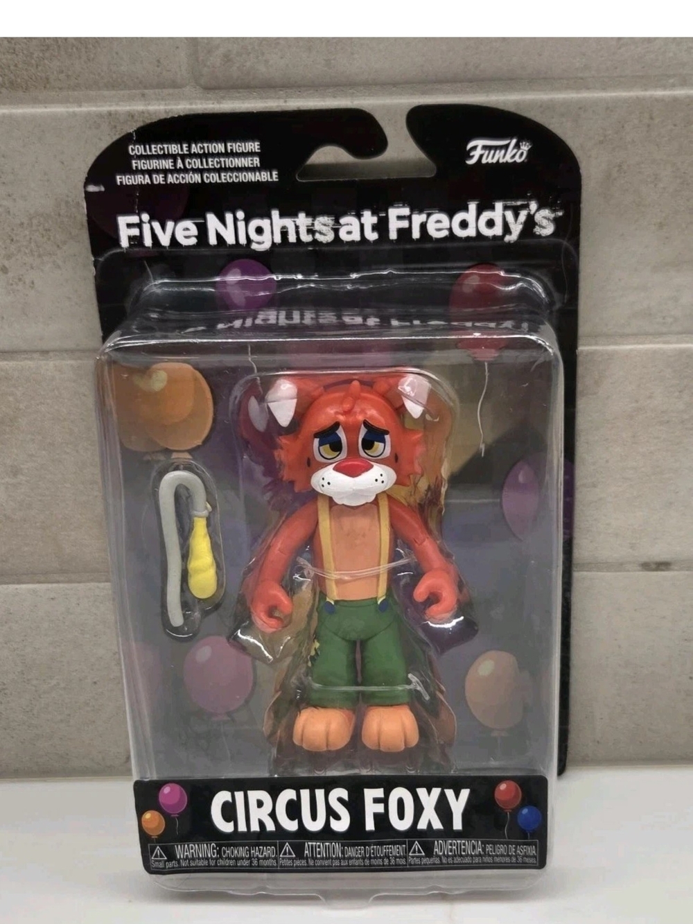 Funko FNAF Circus Foxy Five Nights at Freddy’s Action Figure NEW